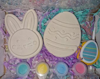 Paint your own Easter Set - Easter Craft Kit - Children's Craft Kit - Half Term Activities - Craft Box - Easter Activities - Easter Craft