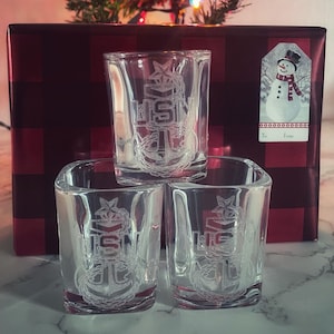 USN Senior Chief Shot Glass Set
