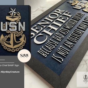 Senior Chief Petty Officer Sign