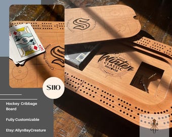 Hockey Cribbage Board