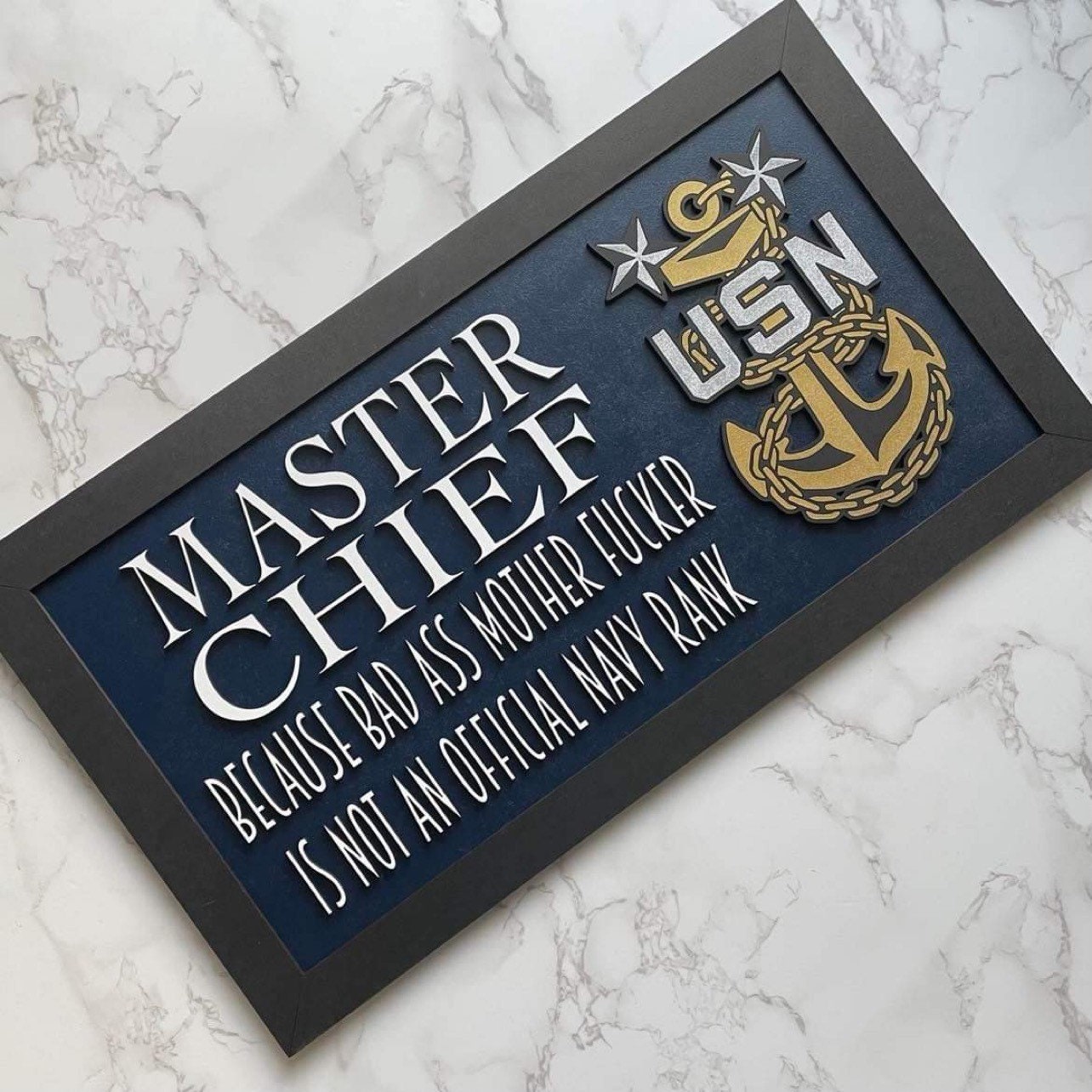 Master Chief Petty Officer Sign - Etsy