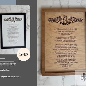 Submariner&#39;s Prayer