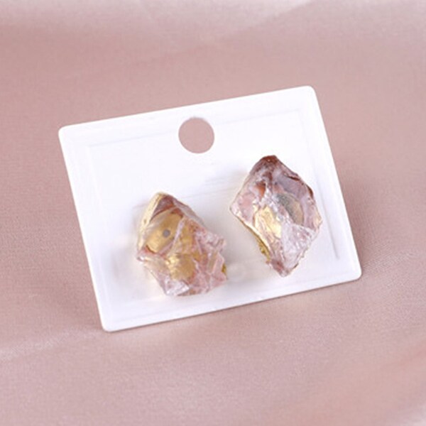 Clear Quartz Earring Etsy