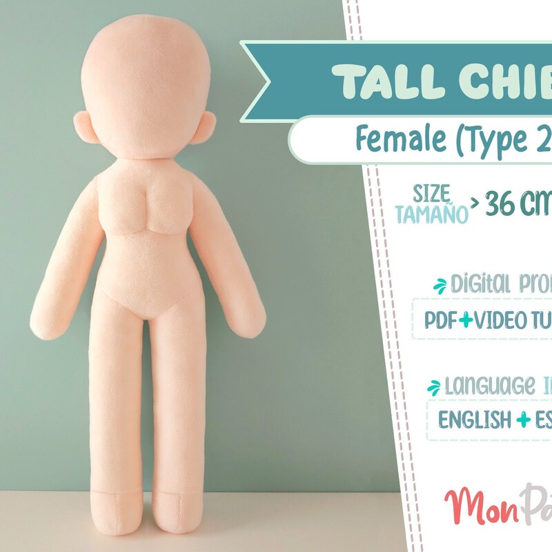 Plush Doll Pattern - Etsy