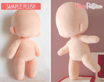 SHORT CHIBI ACTION #1: Basic / M / Standing A (pdf Sewing