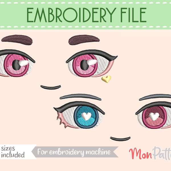 Eyes for Embroidery Etsy