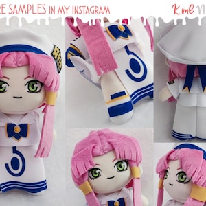 PLUSH COMMISSIONS [CLOSED]: Handmade Custom Chibi Plush Personalized Anime Doll image 8