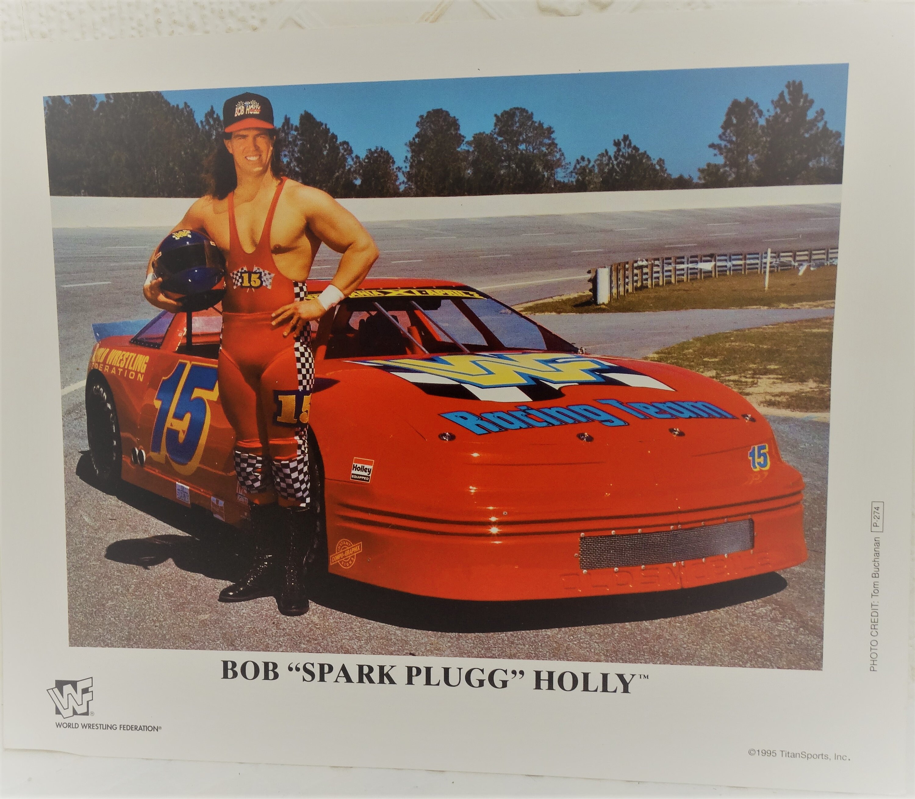 WWE 8 x 10 inch Promo Photo Of Bob Spark Plug Holly P274 Etsy