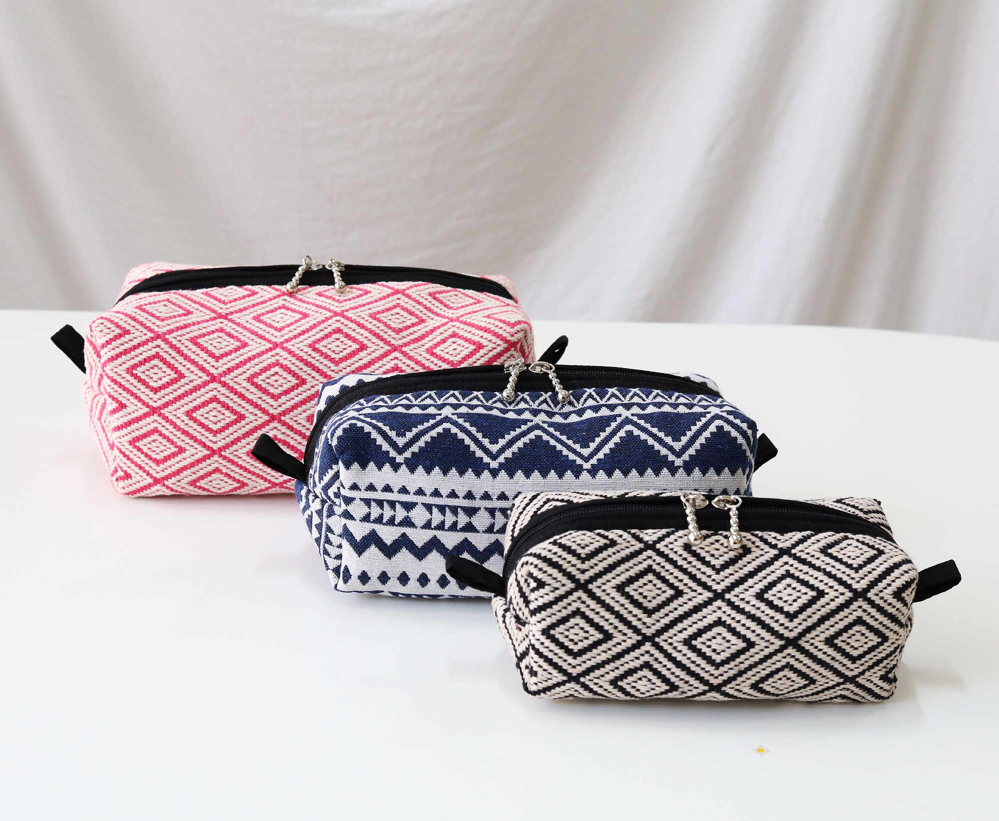 Zipper Pouch PDF Pattern / Boxy Zipper Pouch / Sewing Tutorial Etsy