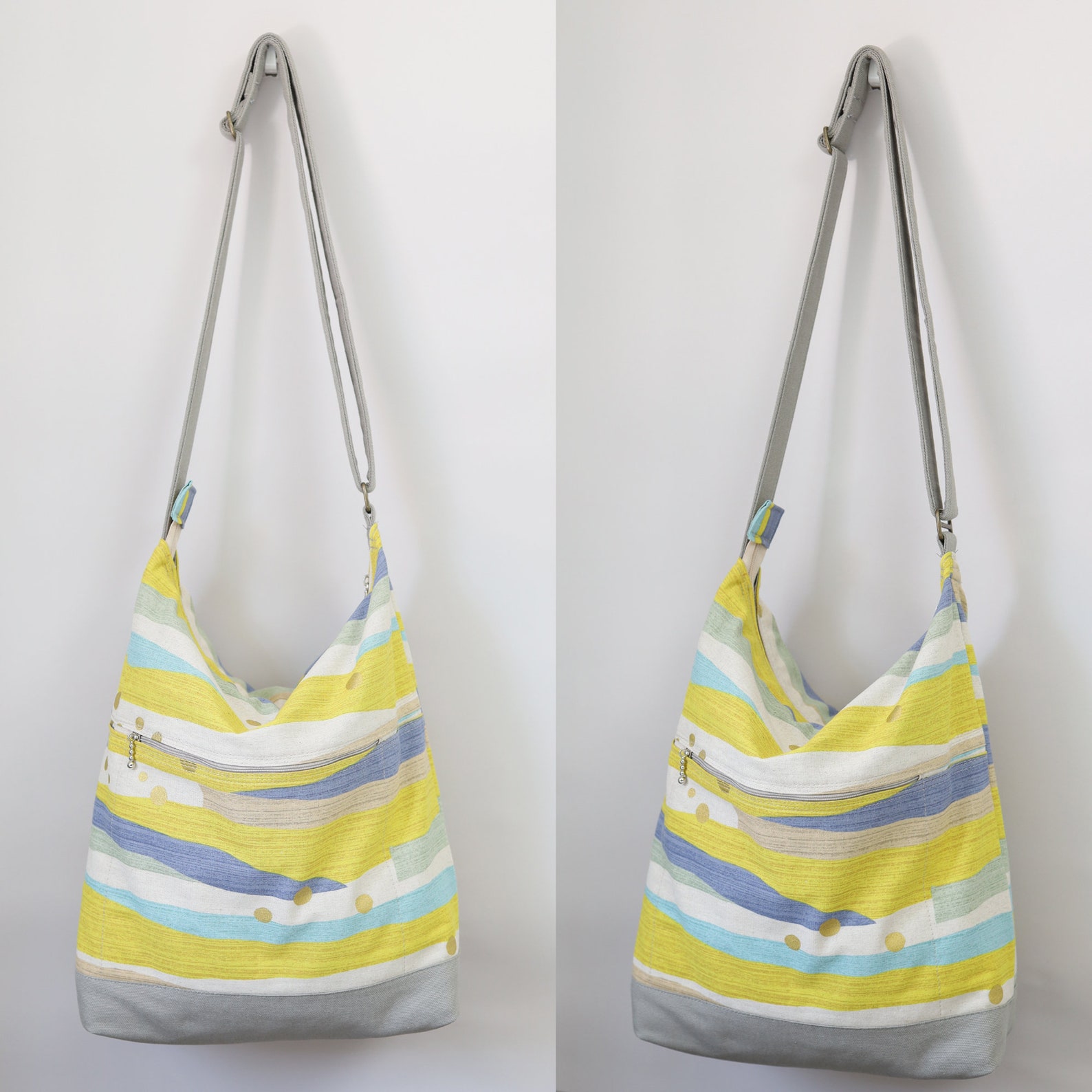 Sewing Boho Shoulder Bag Pattern PDF Sewing Pattern Etsy