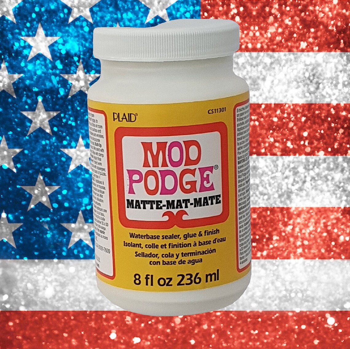 Mod Podge Decoupage Glue Matt Finish 236ml 8oz All in Etsy