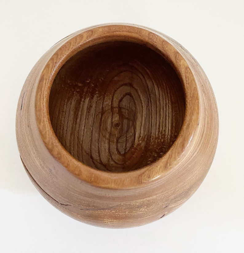 Hand Turned Vase Wood Vase Home Decor Etsy