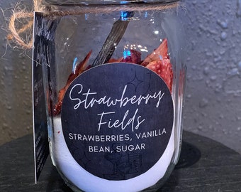 Dehydrated Strawberry Fields Simple Syrup Mix - Mini Bar Lush