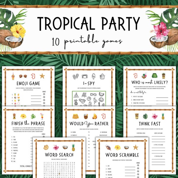 Mother's Day Printable Games, Mothers Day Game Bundle, Minimalist ...