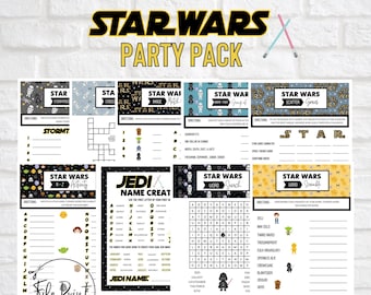 Star Wars Activities for Kids, Star Wars Party, Star Wars Printable, Star Wars Games, Star Wars Activities, Star Wars Bundle, 9 Games