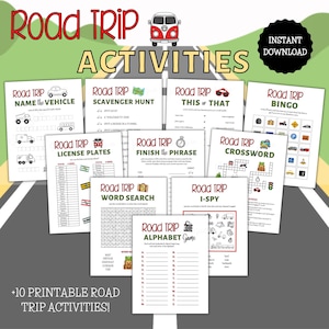 Road Trip Printable Kid #39 s Games Kid #39 s Road Trip Printable Road Trip