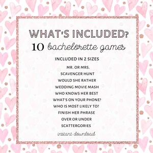 Bachelorette Party Games Printable Clean Bachelorette Party - Etsy