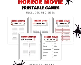 Horrorfilm Gesellschaftsspiele: Halloween-Aktivitäten (Digitaler Download)