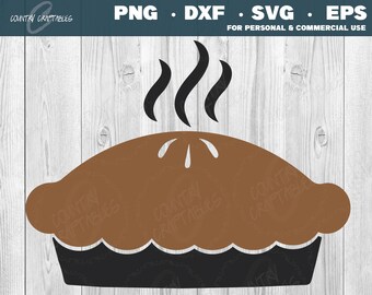 Pie SVG, Fall Pie SVG, Apple Pie Svg, Fall Cut File, Pie Clip Art, Fall Decor Svg, Whole Pie Vector, Hot Pie Svg, Thanksgiving Svg,