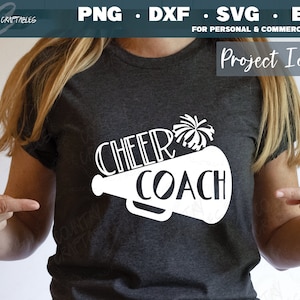 Cheer Coach SVG, Cheerleading SVG, Cheer Coach Gift, Cheer Svg, Cheer Coach Png, Cheer Cut File, Sports Svg, Cheer Squad Svg, Svg for Cricut