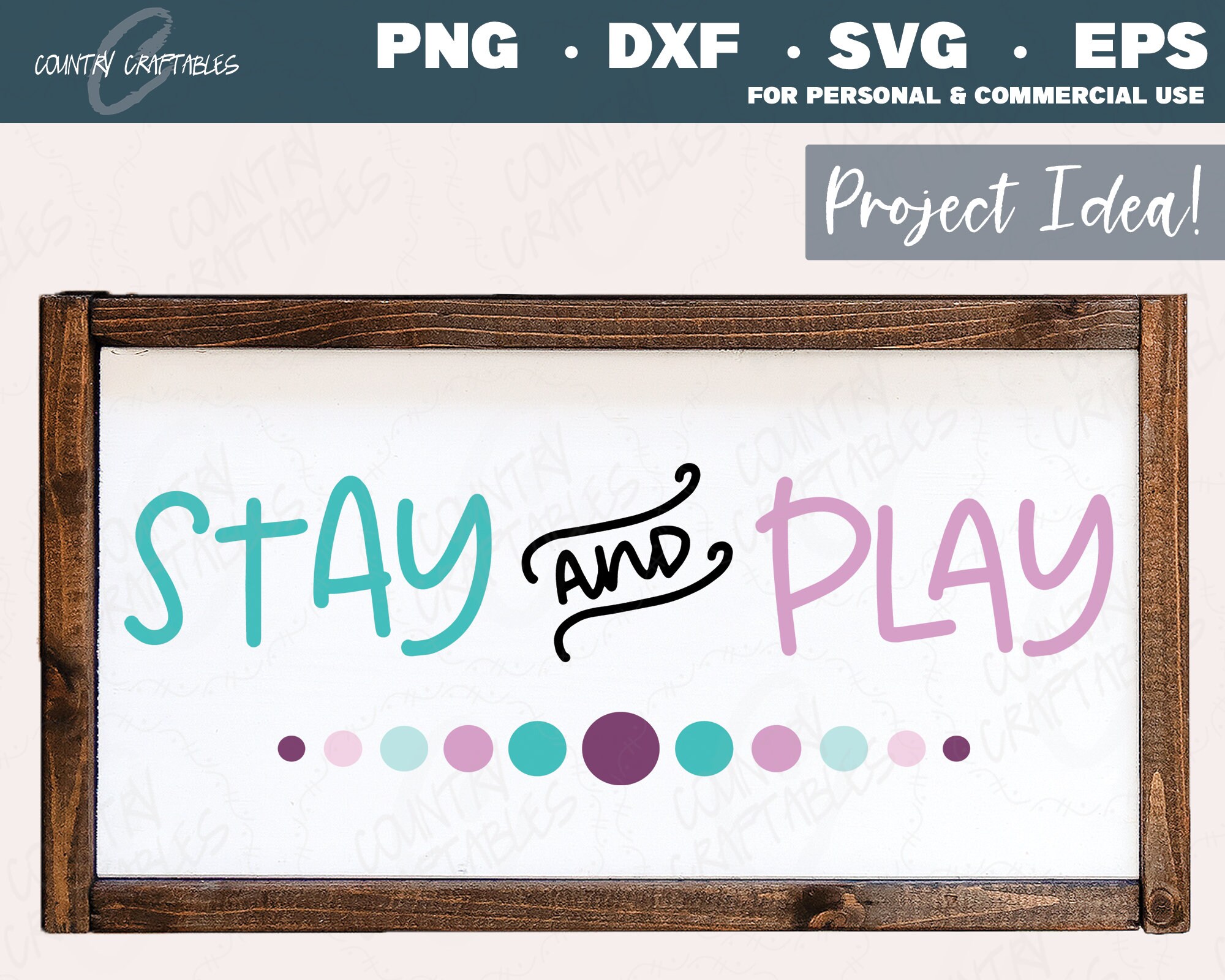 Playroom Digital Download Playroom Sign Stay and Play Svg - Etsy