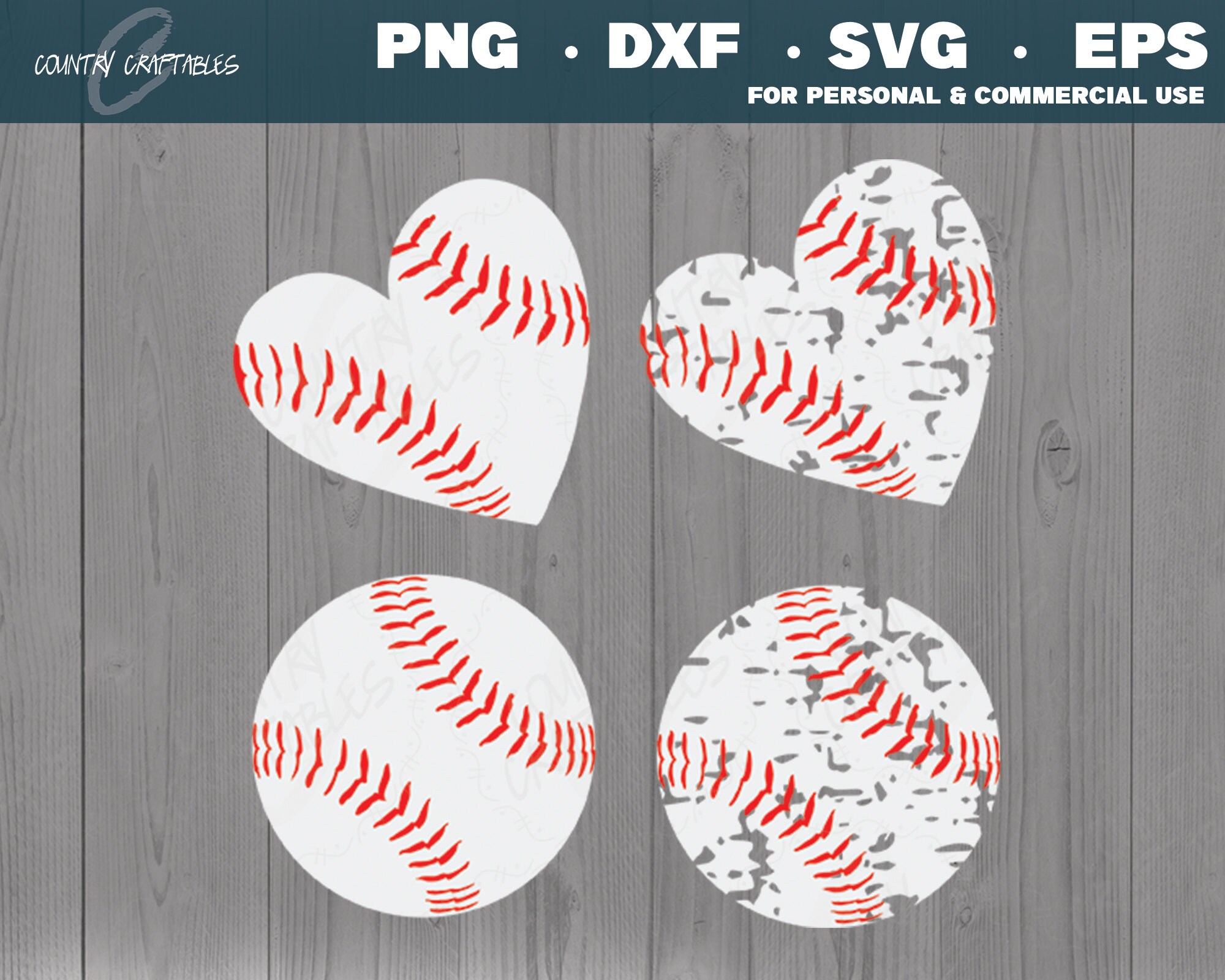 Baseball Svg for Shirts, Baseball Cut File, Heart Baseball Svg, Baseball Stitches SVG, Distressed Baseball Svg, Baseball SVG Bundle