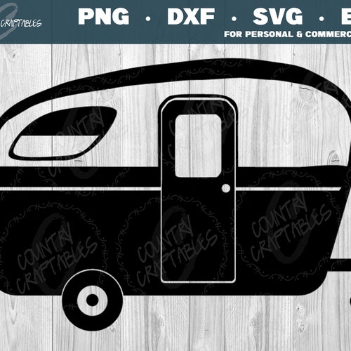 Camper SVG Bundle Trailer Vector and Clipart Files Camping - Etsy