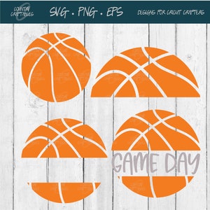 Basketball Svg Bundle, Basketball Game Day Svg, Basketball Png, Basketball Frame Svg, Basketball Split Monogram Svg, Basketball Shirt Svg
