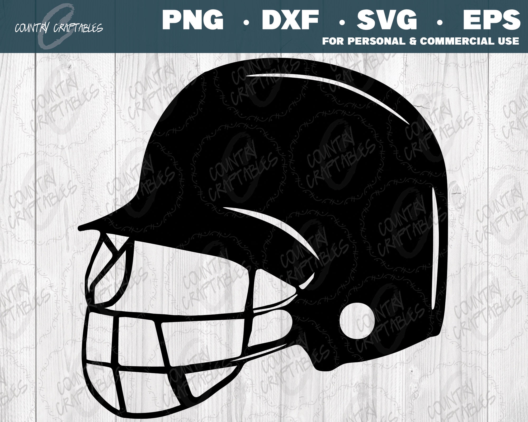 Softball Helmet SVG, Softball Svg, Softball Clipart, Softball Cut Files