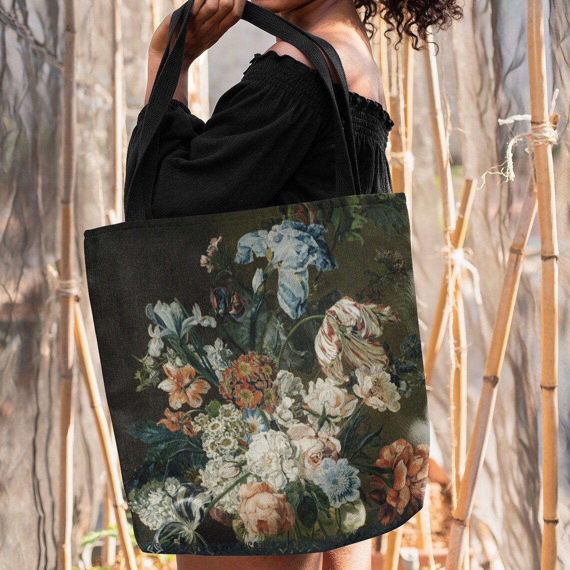 Gadenia Flowe Tote Bags | Zazzle