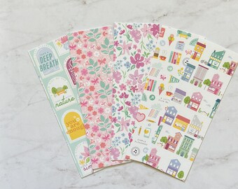 Keeping it Real Bookmarks | Floral and Inspirational Bookmarks