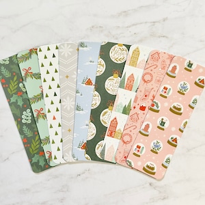 Holiday Dreams Bookmarks | Christmas Bookmarks