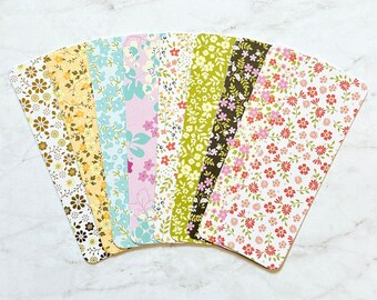 Petite Florals Bookmarks