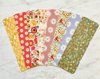 Summer Florals Bookmarks