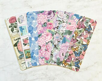 Spring Dream Bookmarks | Floral & Butterfly Bookmarks