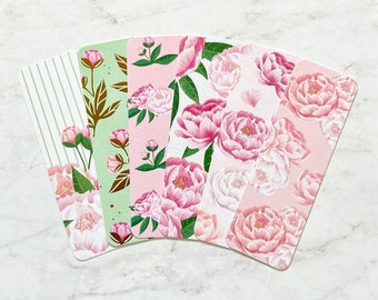 Peonies Bookmarks