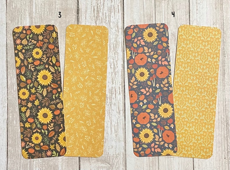 Harvest Delight Bookmarks | Fall Bookmarks - Etsy
