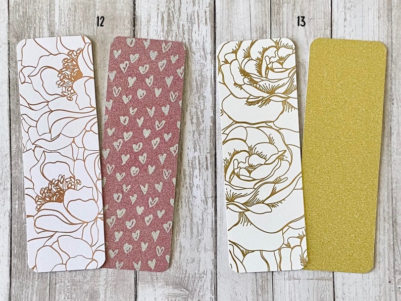 Specialty Bookmarks Glitter Foil Holographic Bookmarks - Etsy