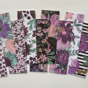 Painted Petals Collection Bookmarks