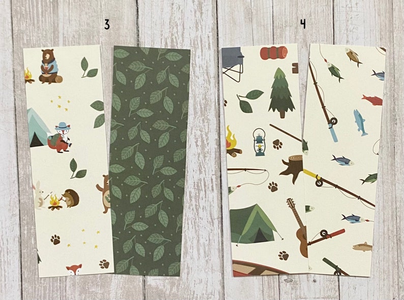Call of the Wild Bookmarks | Camping and Fishing Bookmarks - Etsy