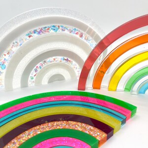 Custom Resin Large Rainbow Stacker (6 or 10 arches)