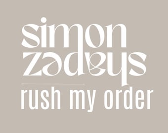 Rush My Order (siehe Auflistungsdetails)