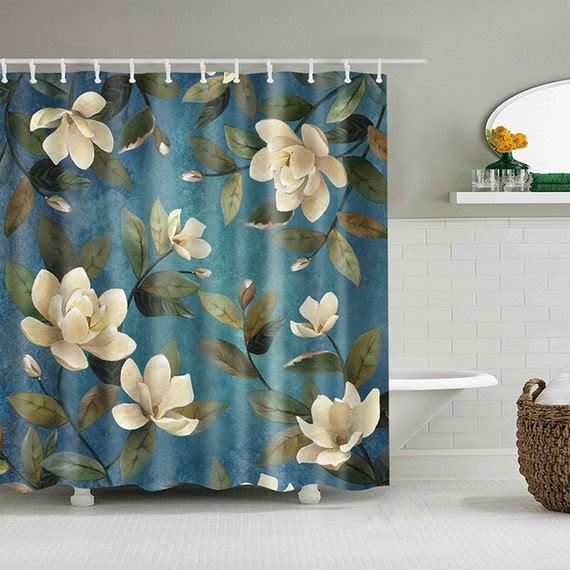 Shower Curtain Handsome Cute Night Owl Design Bathroom Waterproof Fabric 72 inch 
