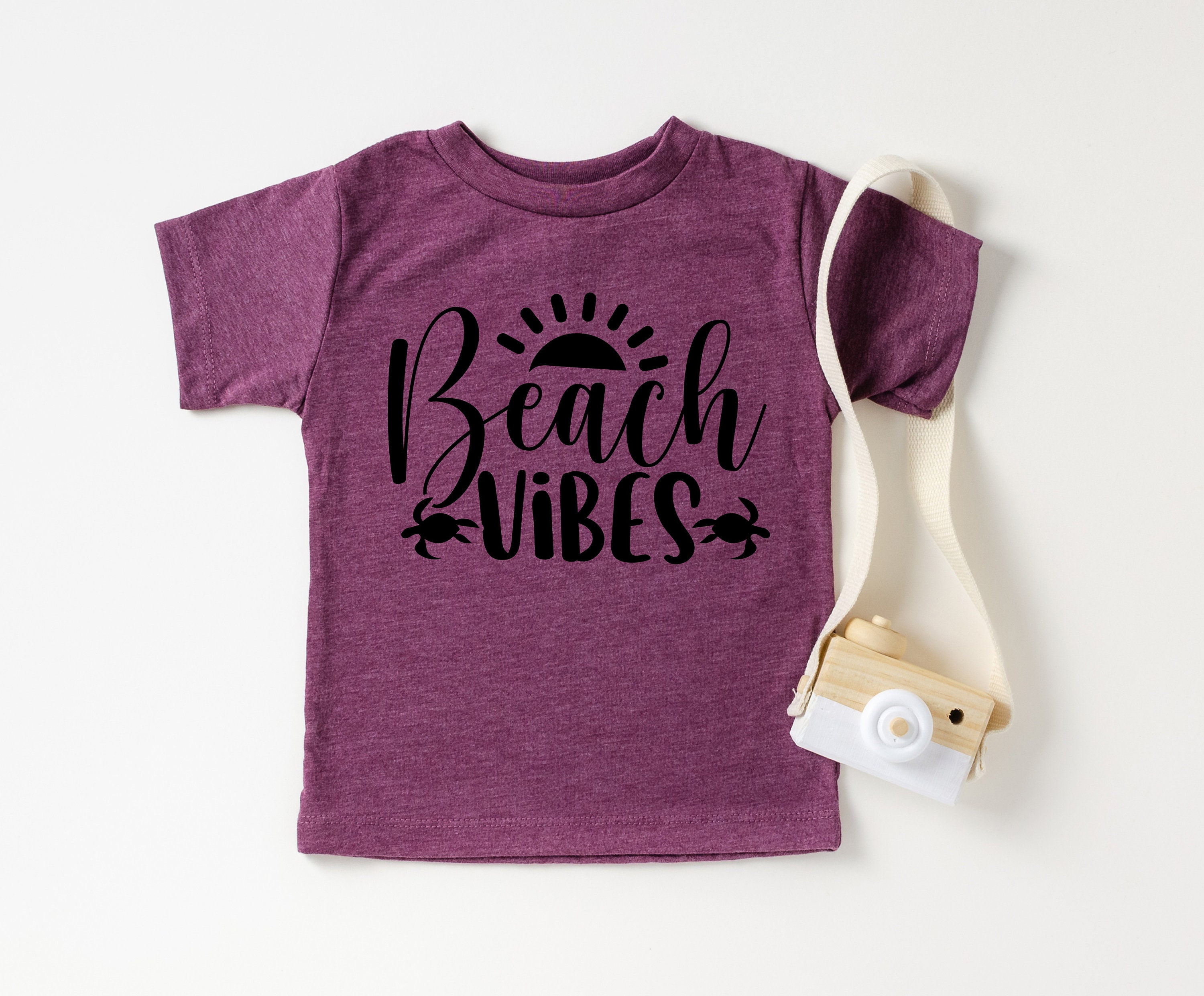 Beach Vibes Youth T-shirts Fun Summer Shirt Beach Shirt - Etsy