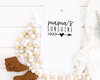 Mama's Sunshine Onesie®, Unisex Onesie®, Baby Girl, Baby Boy, Baby shower gift, Funny Onesie®, Cute baby, Baby Outfit, Baby Bodysuit