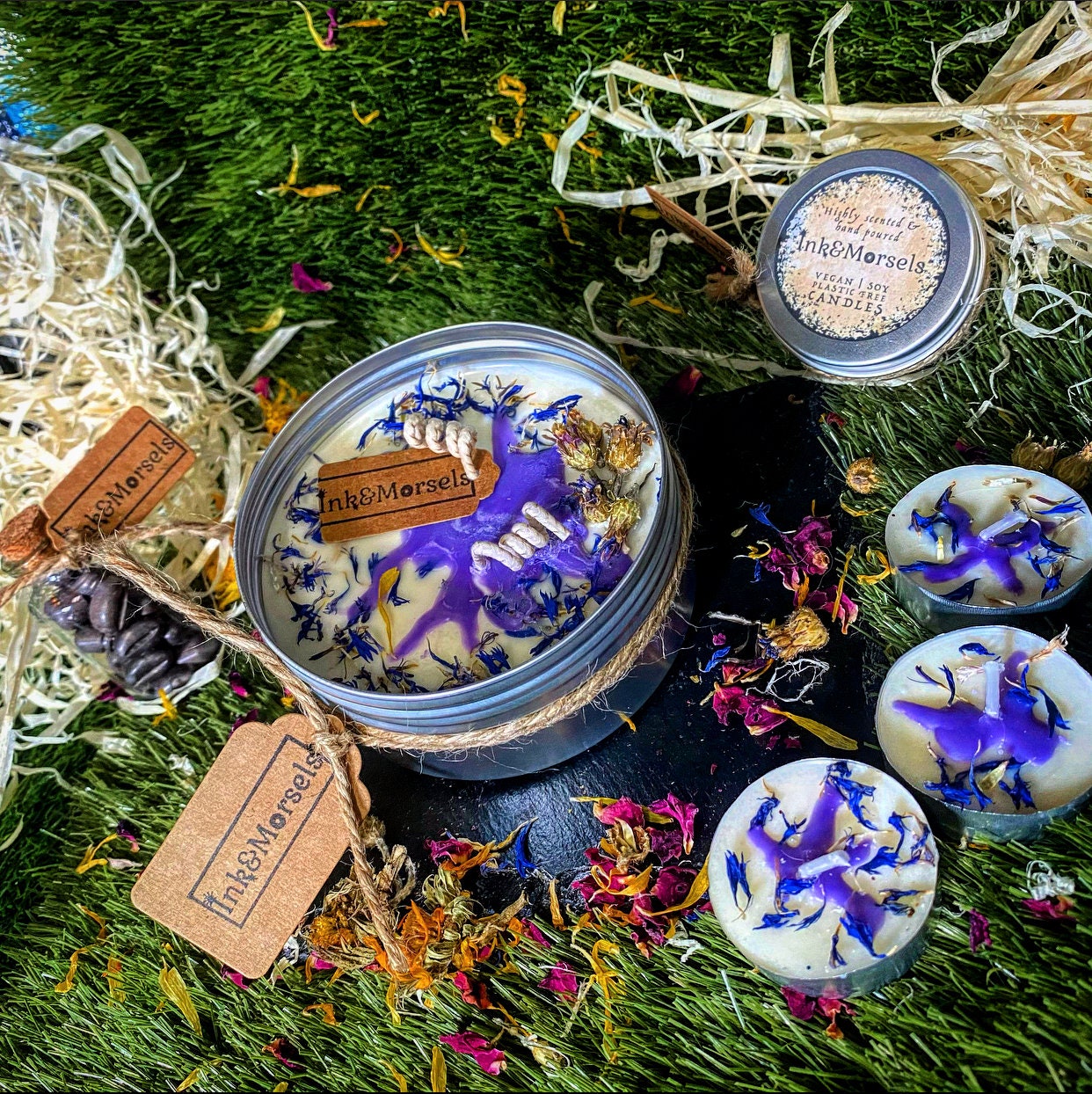 MYSTERY CANDLE BOX 65 pounds worth of candles & accessories Etsy