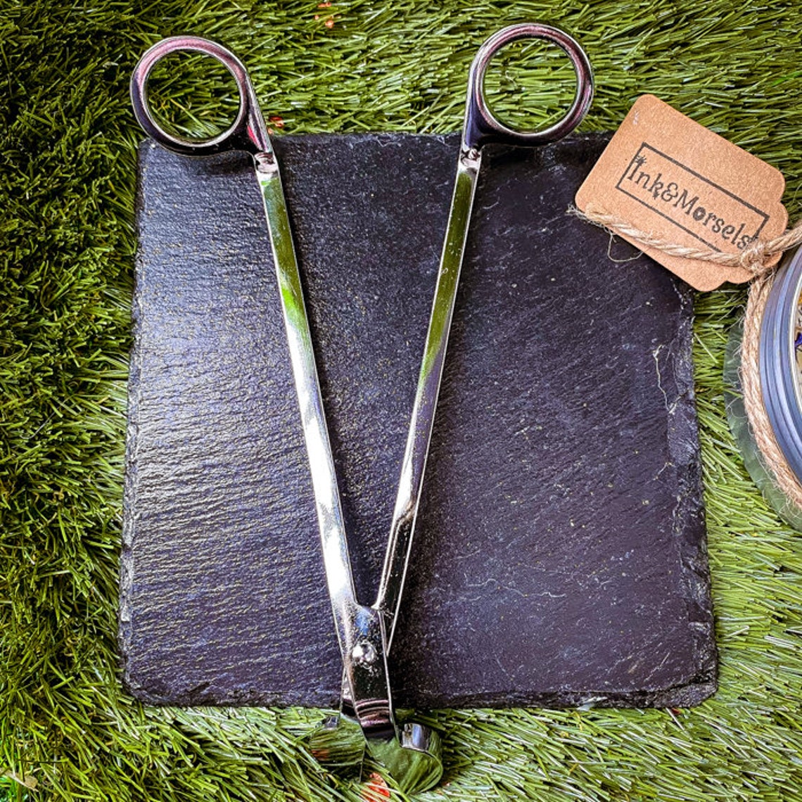 CANDLE WICK TRIMMERS Silver Candle Scissors / Accessories Etsy