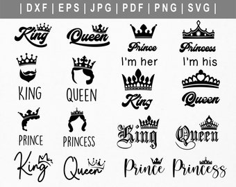 Free Free King And Queen Svg Etsy 353 SVG PNG EPS DXF File