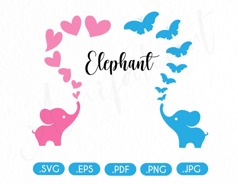 Free Free 244 Baby Elephant Silhouette Svg SVG PNG EPS DXF File