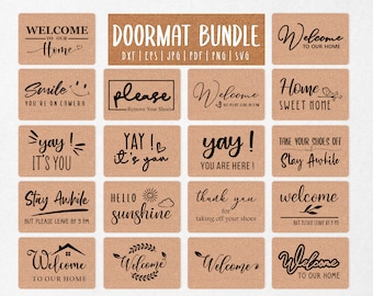 Doormat svg bundle. Funny Doormat svg. Welcome Doormat svg. Front Door svg. Welcome Sign svg. Home Sign SVG. Farmhouse SVG. Sign Making svg